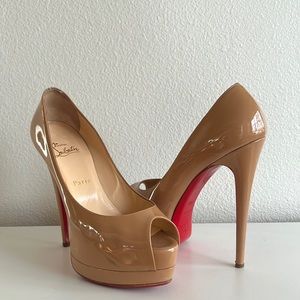 Christian Louboutin Lady Peep Toe